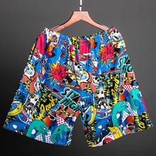 Load image into Gallery viewer, NANJIREN 2020 Summer Men Shorts Brand Breathable Male Casual Board Shorts Comfortable Plus Size Fitness Pants Man Beach Shorts