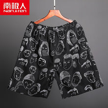 Load image into Gallery viewer, NANJIREN 2020 Summer Men Shorts Brand Breathable Male Casual Board Shorts Comfortable Plus Size Fitness Pants Man Beach Shorts