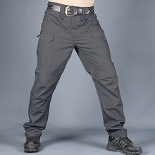 Load image into Gallery viewer, Mens Camouflage Cargo Pants Elastic Multiple Pocket Military Male Trousers Outdoor Joggers Pant Plus Size Tacitcal Pants Men