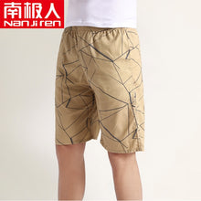 Load image into Gallery viewer, NANJIREN 2020 Summer Men Shorts Brand Breathable Male Casual Board Shorts Comfortable Plus Size Fitness Pants Man Beach Shorts
