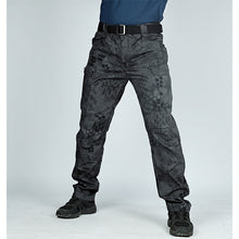 Load image into Gallery viewer, Mens Camouflage Cargo Pants Elastic Multiple Pocket  Military Male Trousers Outdoor Joggers Pant Plus Size Tacitcal Pants Men
