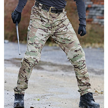 Load image into Gallery viewer, Mens Camouflage Cargo Pants Elastic Multiple Pocket  Military Male Trousers Outdoor Joggers Pant Plus Size Tacitcal Pants Men
